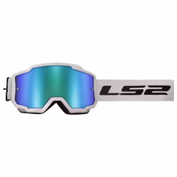 LS2 - Glasögon Charger Iridium Lins Vit