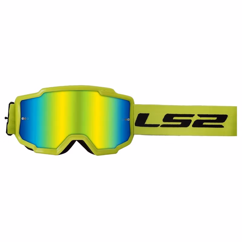 LS2 - Glasögon Charger Iridium Lins Gul