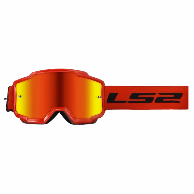 LS2 - Glasögon Charger Iridium Lins Röd