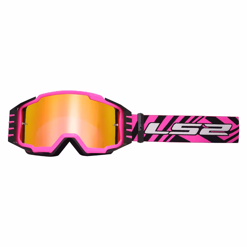 LS2 - Glasögon Charger PRO Iridium Lins Rosa