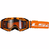 LS2 - Glasögon Aura Enduro Series Klar Lins Orange