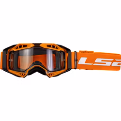 LS2 - Glasögon Aura Enduro Series Klar Lins Orange