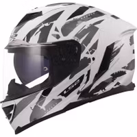 LS2 - Hjälm FF818 STORM III Kaos Vit/Grå