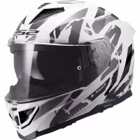 LS2 - Hjälm FF818 STORM III Kaos Vit/Grå