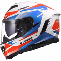 LS2 - Hjälm FF818 STORM III Komai Vit/Blå/Röd