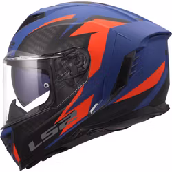 LS2 - Hjälm FF818 STORM III Dynamo Blå/Röd