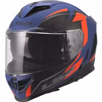 LS2 - Hjälm FF818 STORM III Dynamo Blå/Röd
