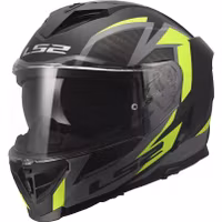 LS2 - Hjälm FF818 STORM III Dynamo Svart/Gul