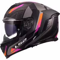 LS2 - Hjälm FF818 STORM III Sporty Grå/Lila