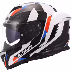 LS2 - Hjälm FF818 STORM III Sporty Vit/Blå/Röd