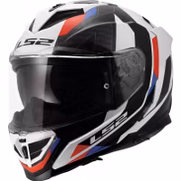 LS2 - Hjälm FF818 STORM III Sporty Vit/Blå/Röd