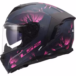 LS2 - Hjälm FF818 STORM III Burst Svart/Rosa