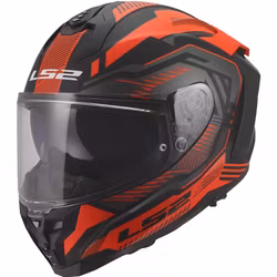 LS2 - Hjälm FF817 CHALLENGER II Dravix Röd
