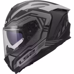 LS2 - Hjälm FF817 CHALLENGER II Dravix Grå