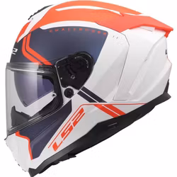 LS2 - Hjälm FF817 CHALLENGER II Titan Vit/Blå/Röd