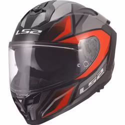 LS2 - Hjälm FF817 CHALLENGER II Viper Grå/Röd