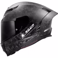 LS2 - Hjälm FF807 DRAGON CARBON Forged Svart