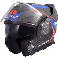 LS2 - Hjälm FF901 ADVANT X CARBON Future Vit/Blå