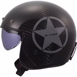 LS2 - Hjälm OF601 BOB II CARBON Star Grå