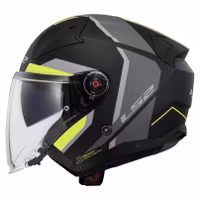 LS2 - Hjälm OF603 INFINITY II Focus Matt Svart/Gul