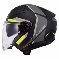 LS2 - Hjälm OF603 INFINITY II Focus Matt Svart/Gul