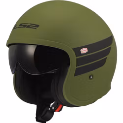 LS2 - Hjälm OF599 SPITFIRE II Mattgrön