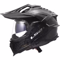LS2 - Hjälm MX701 EXPLORER CARBON Forged Svart