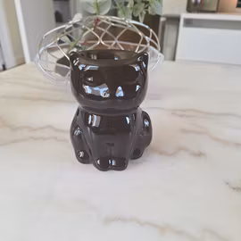 Svart katt vaxbrännare