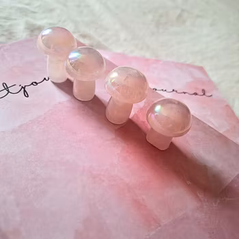 Rosenkvarts aura svamp