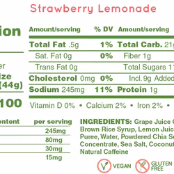 Huma - Huma Gel Plus Strawberry Lemonade, 44g