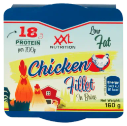 XXL Nutrition - Färdiglagad kyckling på burk, 160 gr