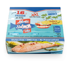 XXL Nutrition - Färdiglagad lax på burk, 160 gr
