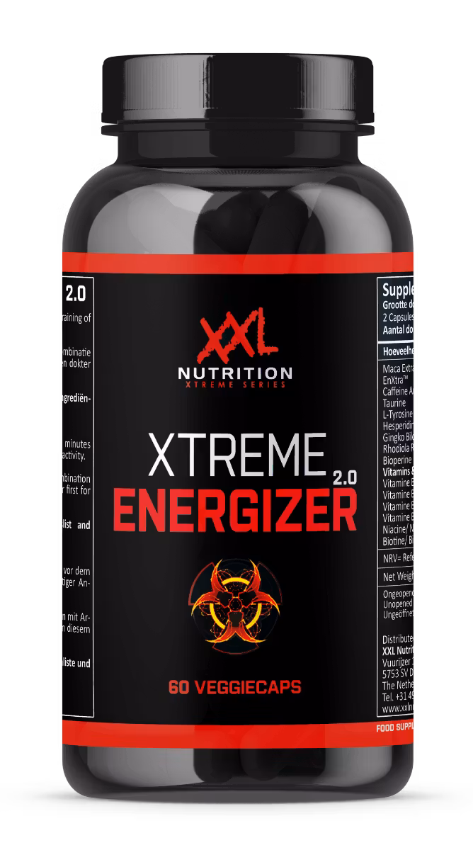 XXL Nutrition - Xtreme Energizer 2,0, 60 caps