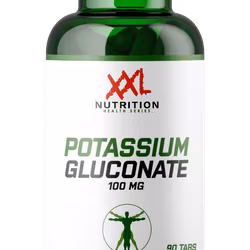 XXL Nutrition - Potassium Gluconate 100mg, 90 tabs