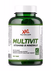 XXL Nutrition - Multivit Vitamins&Minerals, 120tabs