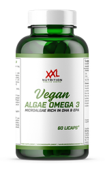 XXL Nutrition - Vegan Omega 3, 60 caps