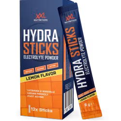XXL Nutrition - Hydra Sticks, Electrolyte Powder, 12 Sticks