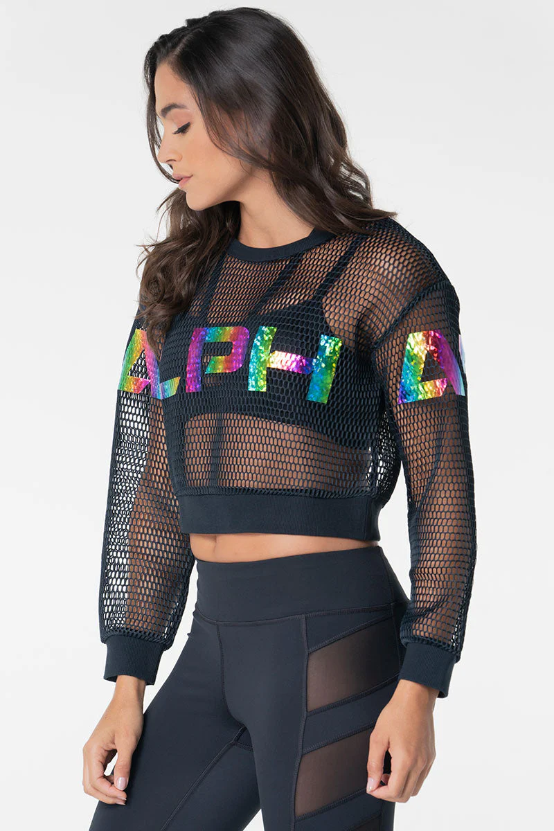 Mesh Pullover