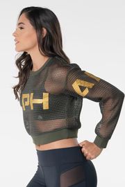 Mesh Pullover