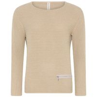 Skovhuus stickad tröja beige