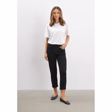 Piper Pure black denim