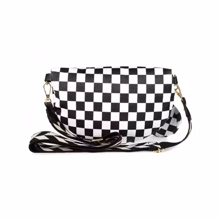 Crossbody väska för kvinnor, svart