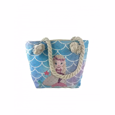 Barnväska i fint mönster (nr 1)