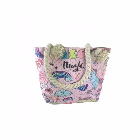 Barnväska i fint mönster (nr 4)