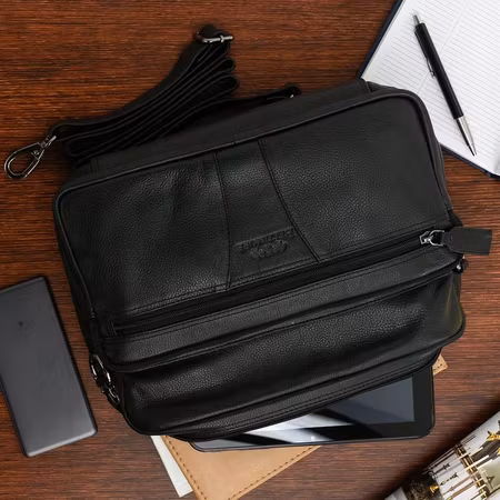 Dokumentväska Beltimore naturligt läder