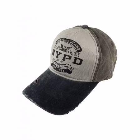 Svart baseballkeps vintage universal