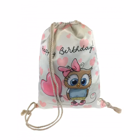 Gympapåse "Ugglor" nr 2 Happy Birthday