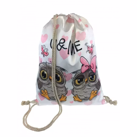 Gympapåse "Ugglor" nr 8 U&ME