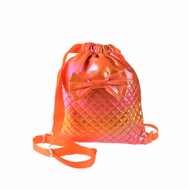 Gympapåse med rosett -orange