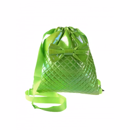 Gympapåse med rosett -grön